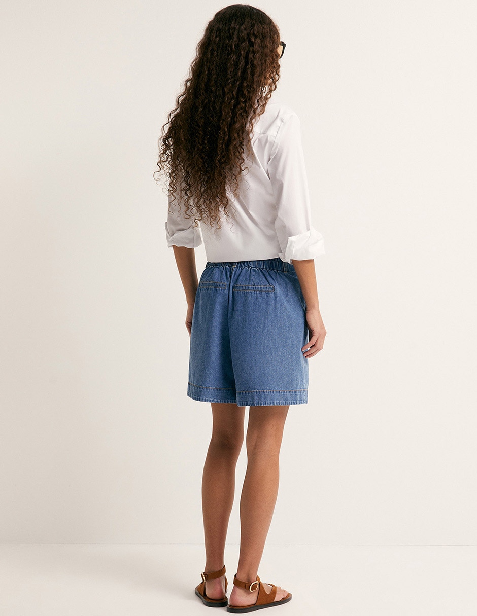 Short de algodón para mujer 4