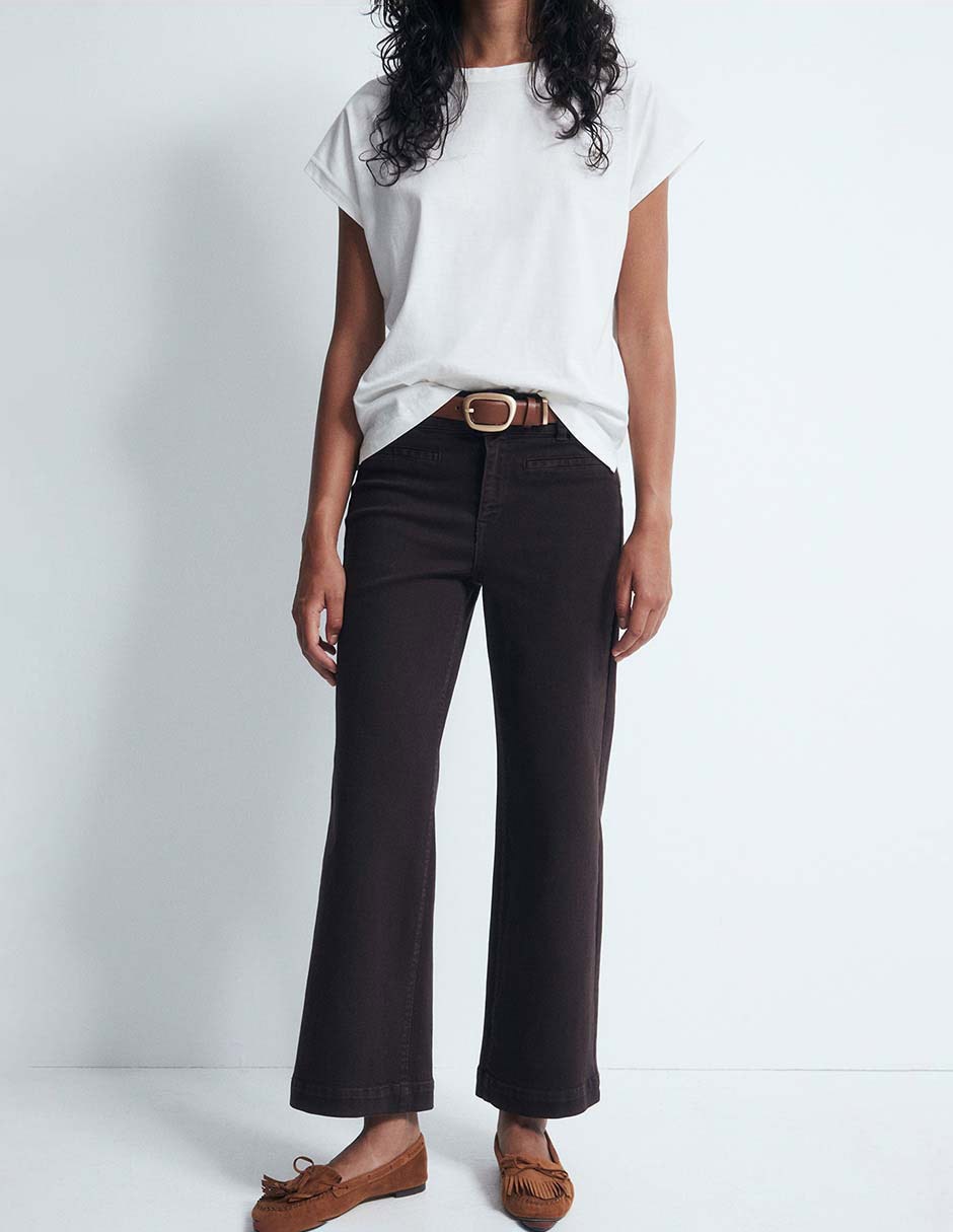Jeans straight para mujer 4