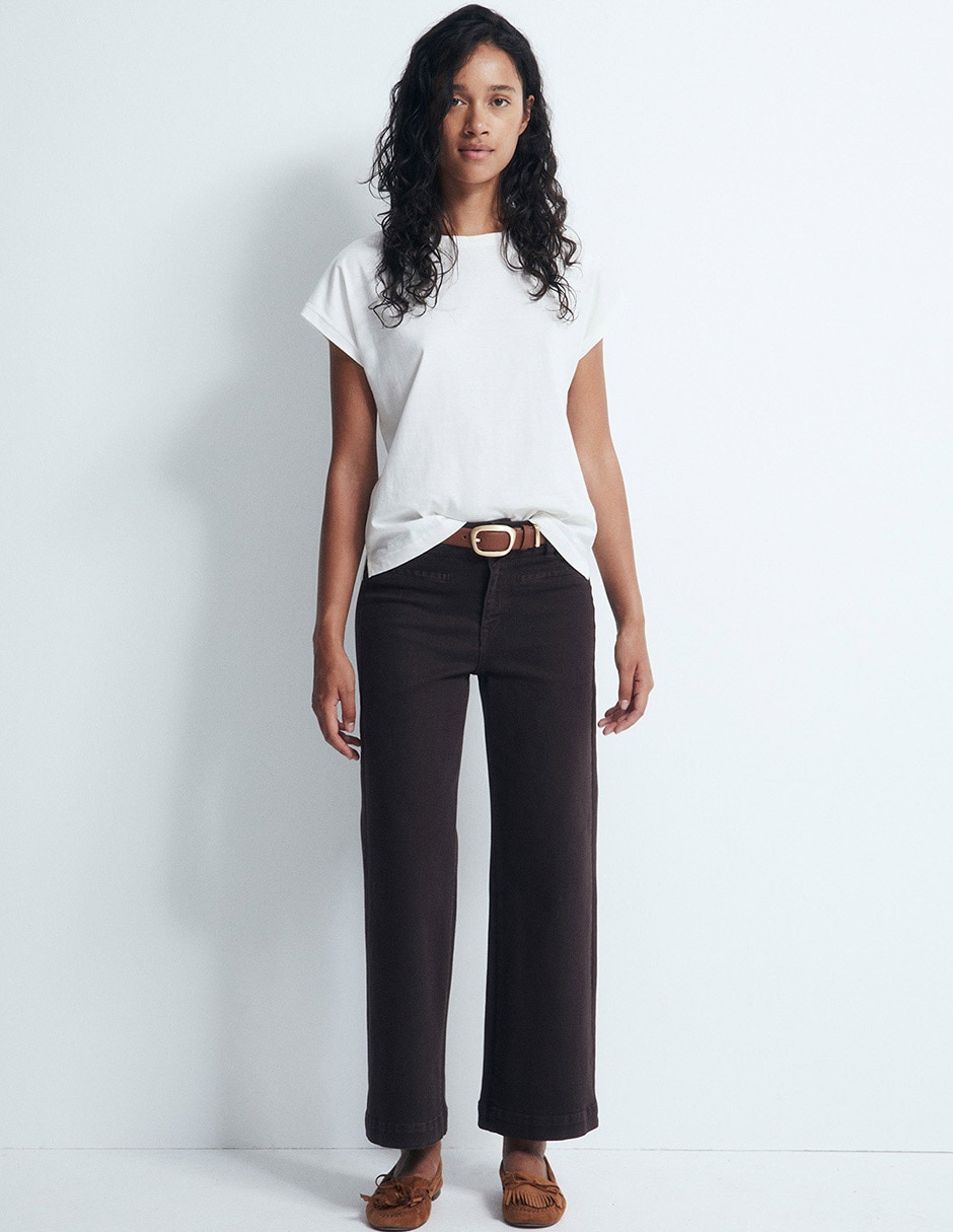 Jeans straight para mujer 5