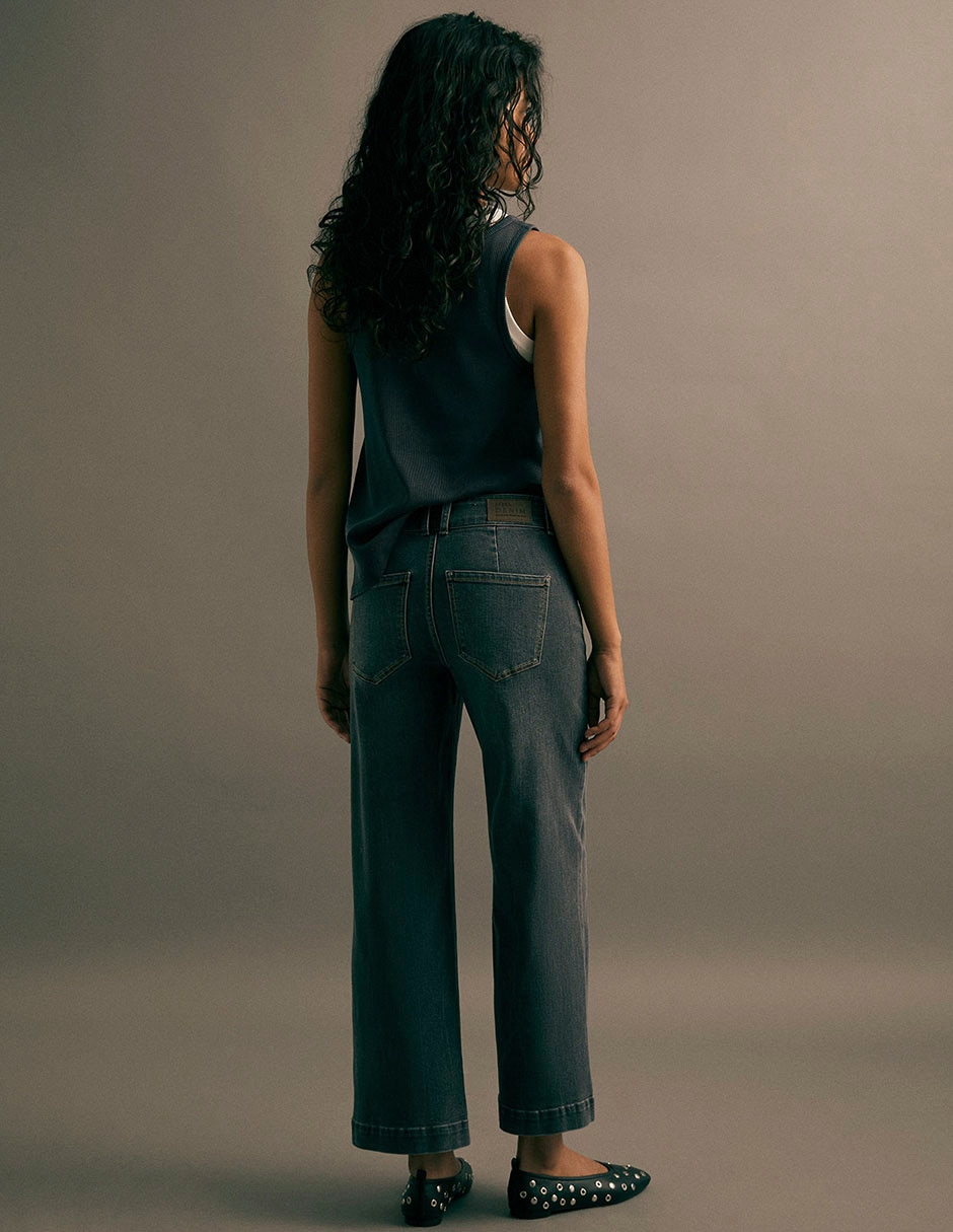 Jeans amplio para mujer 3
